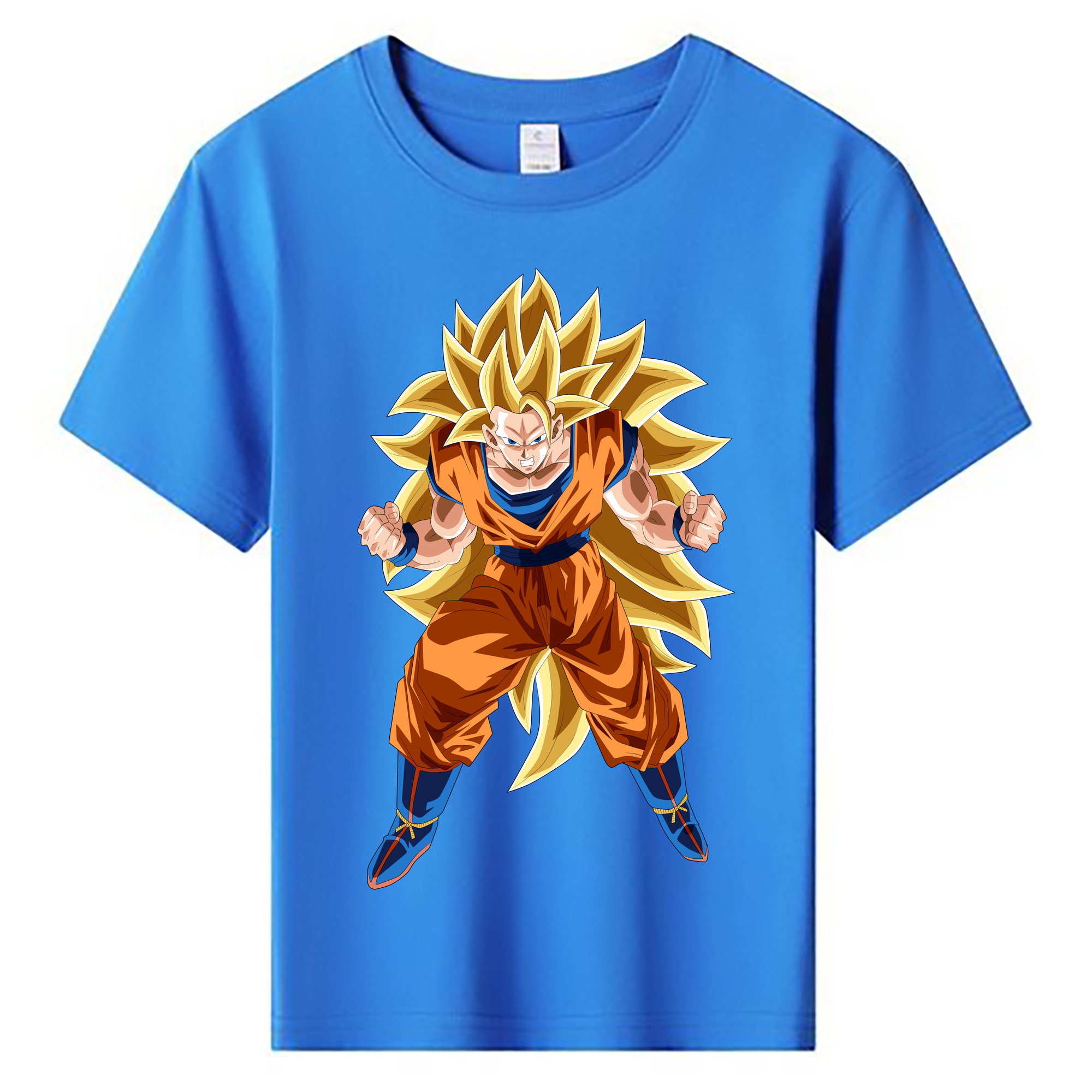 （画像用） ドラゴンボール 孫悟空（そん ごくう）Son Goku カカロット DRAGON BALL Kakarotto 綿100％キッズTシャツ（フロントプリント）